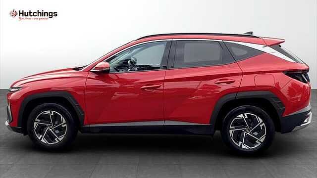 Hyundai TUCSON 1.6 T-GDI MHEV ADVANCE SUV 5DR PETROL HYBRID DCT EURO 6 (S/S) (160 PS) Engine Red