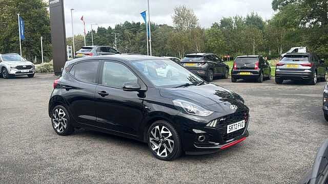 Hyundai I10 T-GDI N LINE HATCHBACK 5DR PETROL MANUAL EURO 6 (S/S) (100 PS) Abyss Black