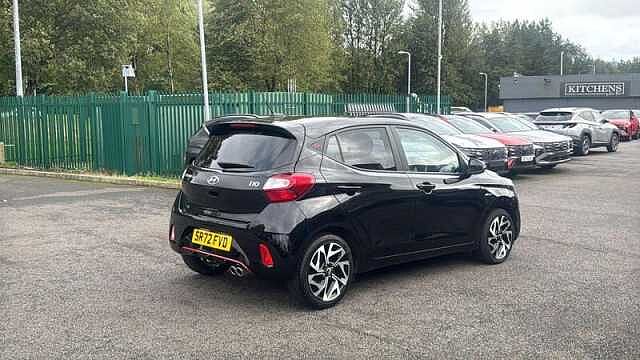 Hyundai I10 T-GDI N LINE HATCHBACK 5DR PETROL MANUAL EURO 6 (S/S) (100 PS) Abyss Black