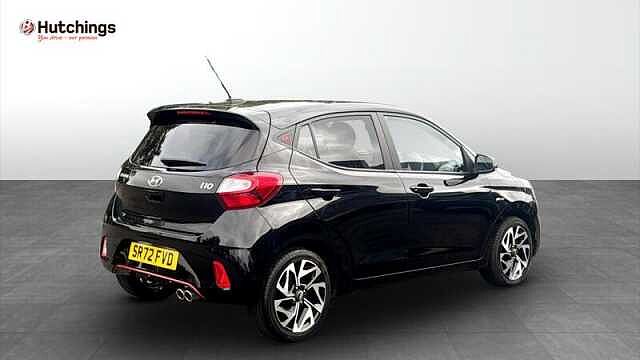 Hyundai I10 T-GDI N LINE HATCHBACK 5DR PETROL MANUAL EURO 6 (S/S) (100 PS) Abyss Black