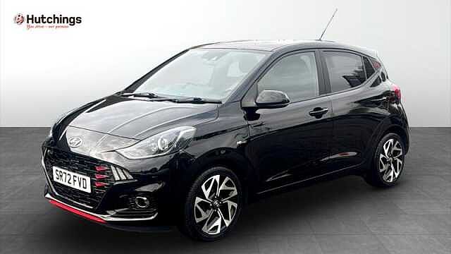 Hyundai I10 T-GDI N LINE HATCHBACK 5DR PETROL MANUAL EURO 6 (S/S) (100 PS) Abyss Black
