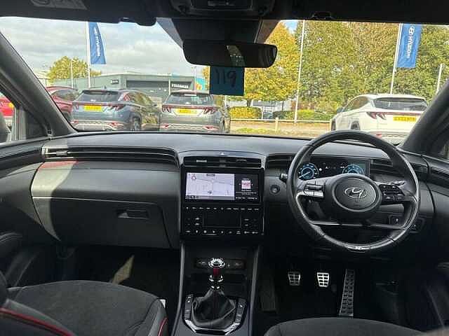 Hyundai TUCSON 1.6 T-GDI N LINE SUV 5DR PETROL MANUAL EURO 6 (S/S) (150 PS)