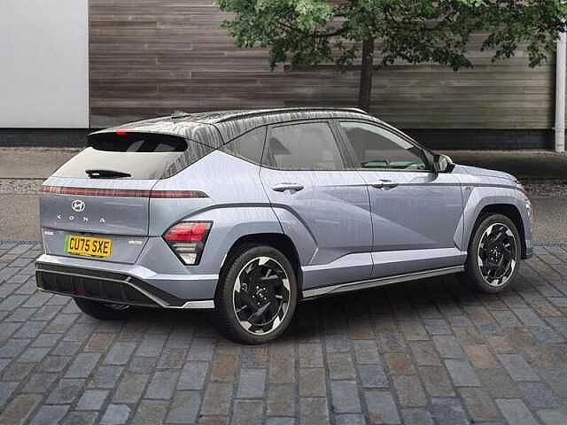 Hyundai KONA 65.4kWh N Line S SUV 5dr Electric Auto (218 ps) Meta Blue