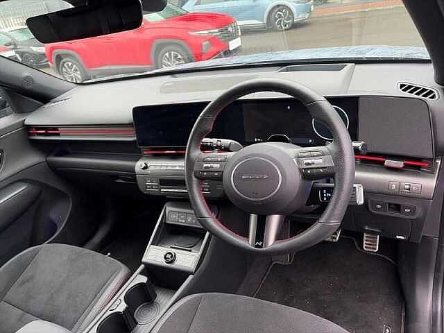 Hyundai KONA 65.4kWh N Line S SUV 5dr Electric Auto (218 ps) Meta Blue
