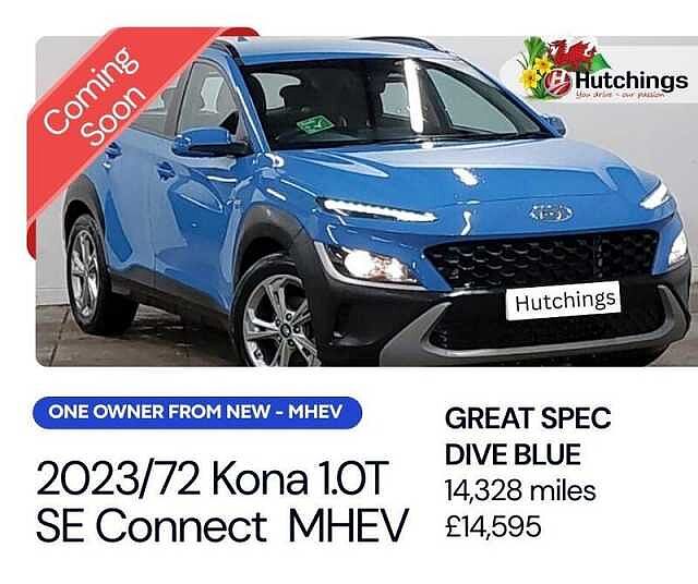 Hyundai KONA 1.0 T-GDi MHEV SE Connect SUV 5dr Petrol Hybrid Manual Euro 6 (s/s) (120 ps)