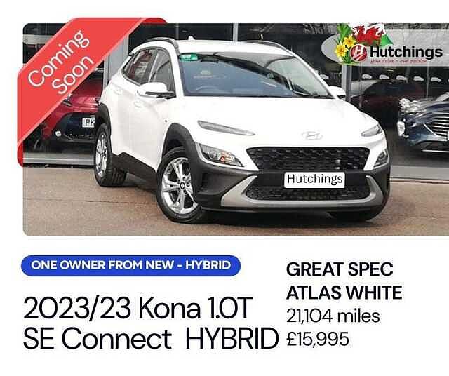 Hyundai KONA 1.6 h-GDi SE Connect SUV 5dr Petrol Hybrid DCT Euro 6 (s/s) (141 ps)