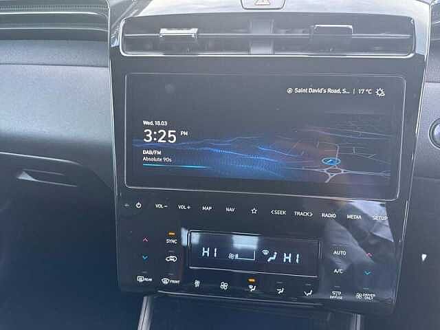 Hyundai TUCSON 1.6 T-GDi 13.8kWh N Line SUV 5dr Petrol Plug-in Hybrid Auto 4WD Euro 6 (s/s) (26 Engine Red - Black Roof