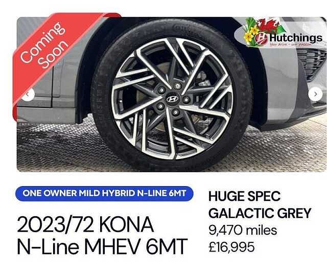 Hyundai KONA 1.0 T-GDi MHEV N Line SUV 5dr Petrol Hybrid Manual Euro 6 (s/s) (120 ps)