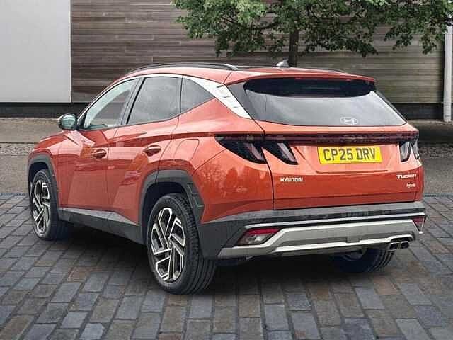 Hyundai TUCSON 1.6 T-GDi Ultimate SUV 5dr Petrol Hybrid Auto Euro 6 (s/s) (215 ps) Jupiter Orange