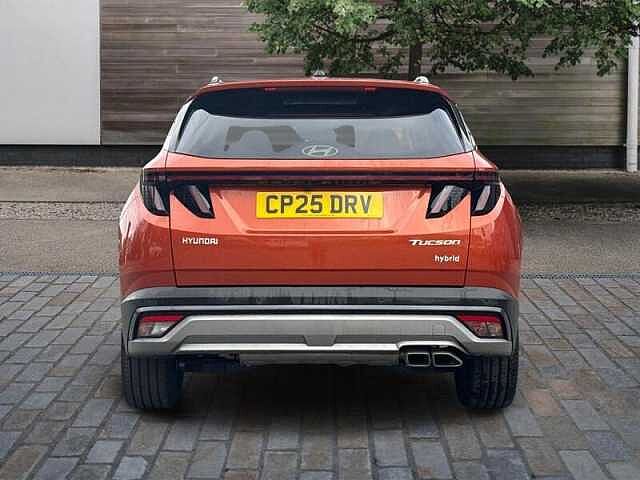 Hyundai TUCSON 1.6 T-GDi Ultimate SUV 5dr Petrol Hybrid Auto Euro 6 (s/s) (215 ps) Jupiter Orange