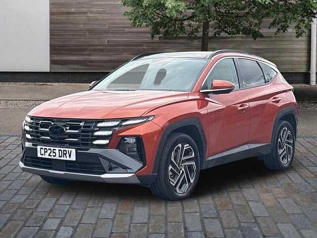 Hyundai TUCSON 1.6 T-GDi Ultimate SUV 5dr Petrol Hybrid Auto Euro 6 (s/s) (215 ps) Jupiter Orange