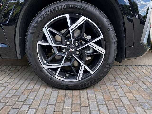 Hyundai TUCSON 1.6 T-GDi N Line S SUV 5dr Petrol Hybrid Auto Euro 6 (s/s) (215 ps) Abyss Black Pearl