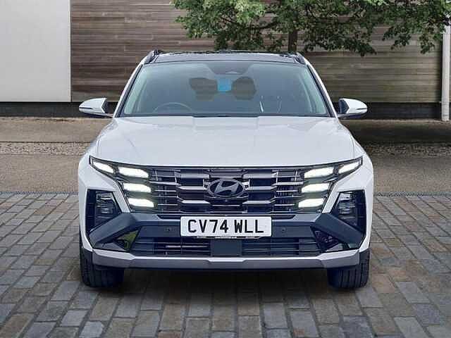 Hyundai TUCSON 1.6 T-GDi Ultimate SUV 5dr Petrol Hybrid Auto Euro 6 (s/s) (215 ps) Atlas White