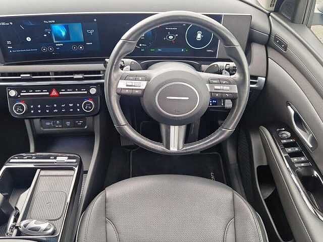 Hyundai TUCSON 1.6 T-GDi Ultimate SUV 5dr Petrol Hybrid Auto Euro 6 (s/s) (215 ps) Atlas White