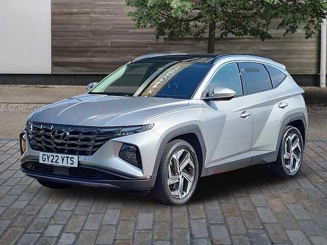 Hyundai TUCSON 1.6 h T-GDi 13.8kWh Ultimate SUV 5dr Petrol Plug-in Hybrid Auto 4WD Euro 6 (s/s) Shimmering Silver