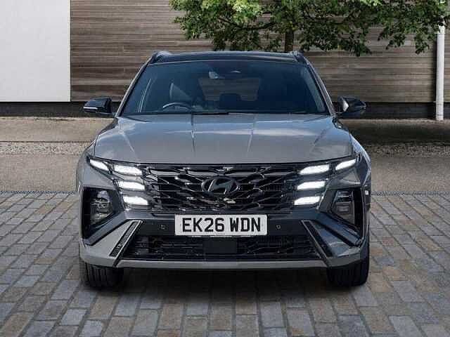 Hyundai TUCSON 1.6T N Line S SUV 5dr Petrol Hybrid Auto Euro 6 (s/s) (239 ps) Ecotronic Grey