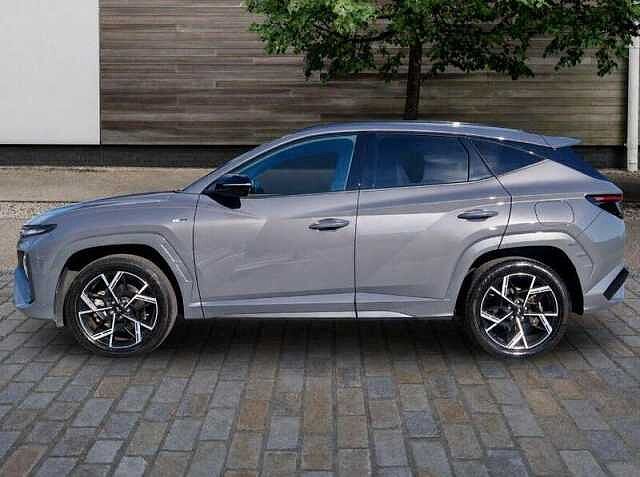 Hyundai TUCSON 1.6T N Line S SUV 5dr Petrol Hybrid Auto Euro 6 (s/s) (239 ps) Ecotronic Grey