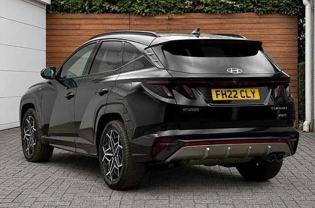 Hyundai TUCSON 1.6 T-GDi 13.8kWh N Line S SUV 5dr Petrol Plug-in Hybrid Auto 4WD Euro 6 (s/s) ( Phantom Black