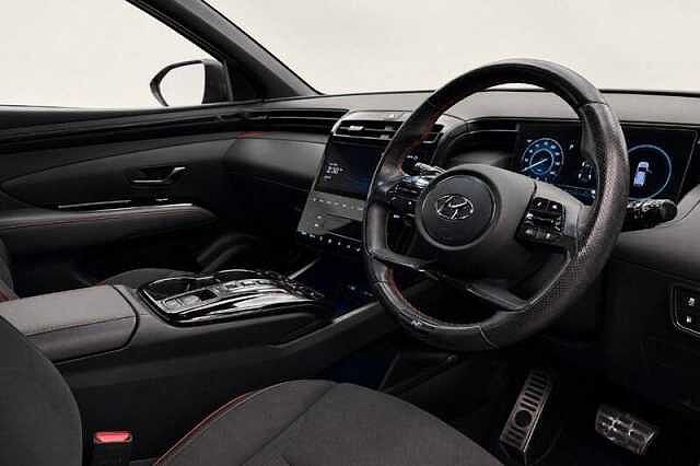 Hyundai TUCSON 1.6 T-GDi 13.8kWh N Line S SUV 5dr Petrol Plug-in Hybrid Auto 4WD Euro 6 (s/s) ( Phantom Black