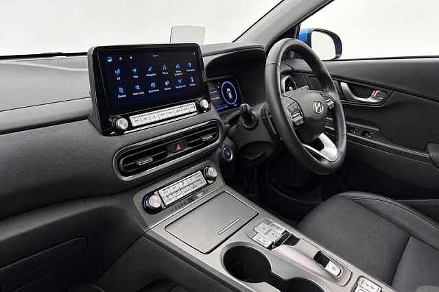 Hyundai KONA 64kWh Ultimate SUV 5dr Electric Auto (10.5kW Charger) (204 ps) Surfy Blue