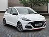 Hyundai I10 1.0 T-GDi N Line Hatchback 5dr Petrol Manual Euro 6 (s/s) (100 ps) Atlas White