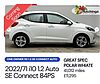 Hyundai I10 1.2 SE Connect Hatchback 5dr Petrol Auto Euro 6 (s/s) (84 ps) Polar White