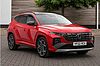Hyundai TUCSON 1.6 h T-GDi N Line S SUV 5dr Petrol Hybrid Auto Euro 6 (s/s) (230 ps) Engine Red